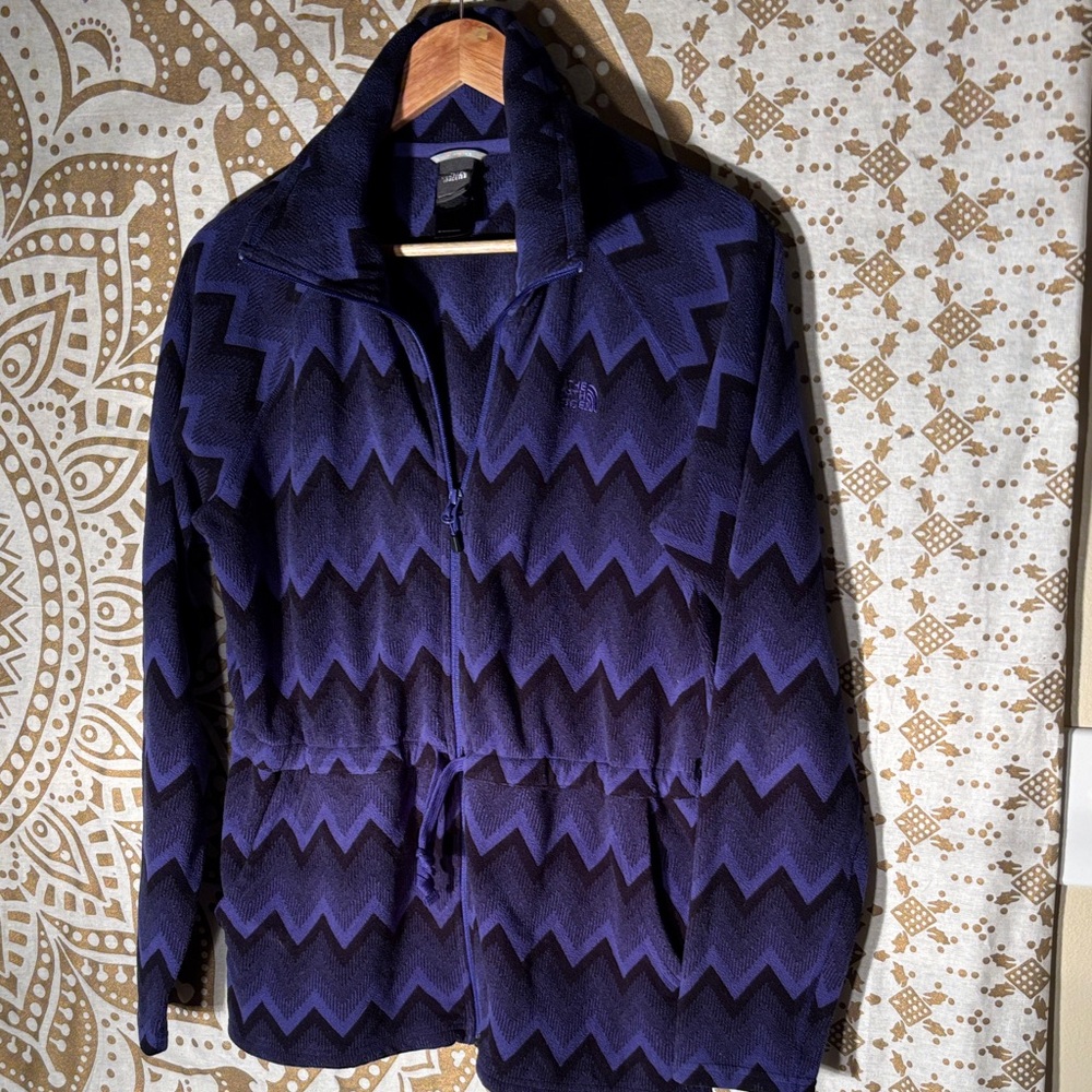 The North Face Women's Purple Zigzag Ski Jacket